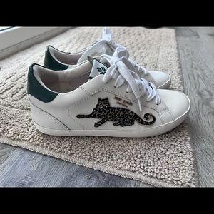 Kate Spade leopard sneakers（ relatively new)